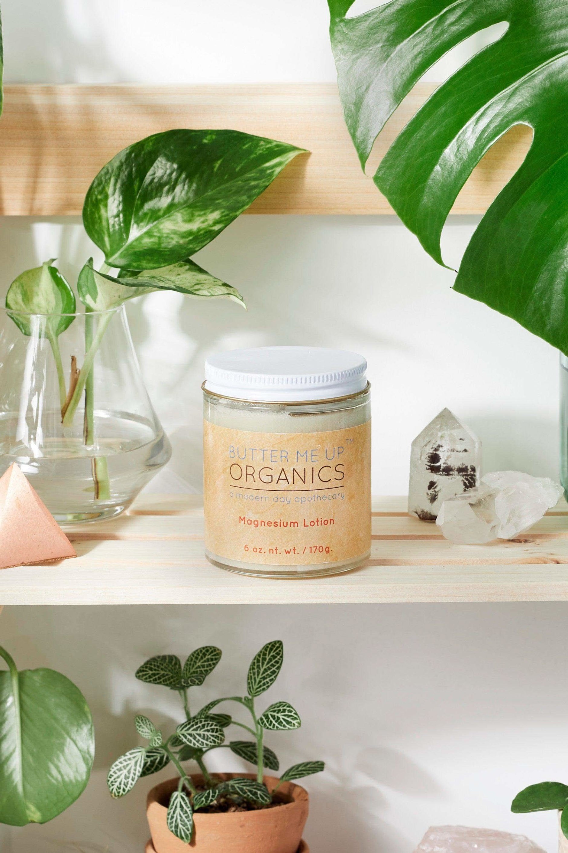 BUTTER ME UP ORGANICS Organic Magnesium Lotion - SwagglyLife Home & Fashion